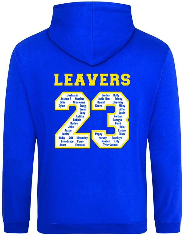 Dorchester Primary School Leavers Hoodie 2023 (Child Size) - X3 ...
