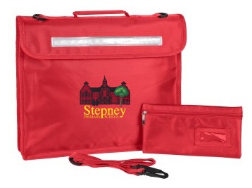 Stepney Primary Book Bag (With Strap)