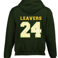 Acre Heads Primary School Leavers Hoodie 2024 (Child Sizes) with printed back and logo