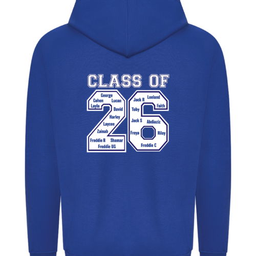 Rokeby Primary School Leavers Hoodie 2026 (Adult Sizes)