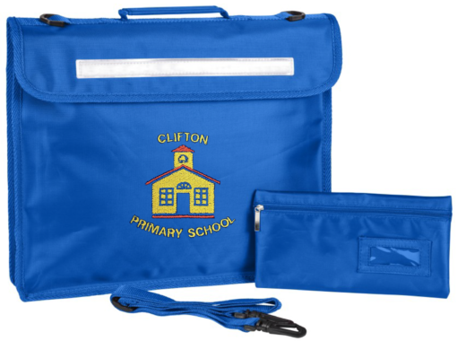 CLIFTON PRIMARY SCHOOL - Bookbag (With Strap)
