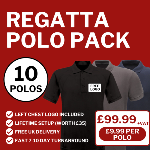 x10 Regatta Classic Polo Pack