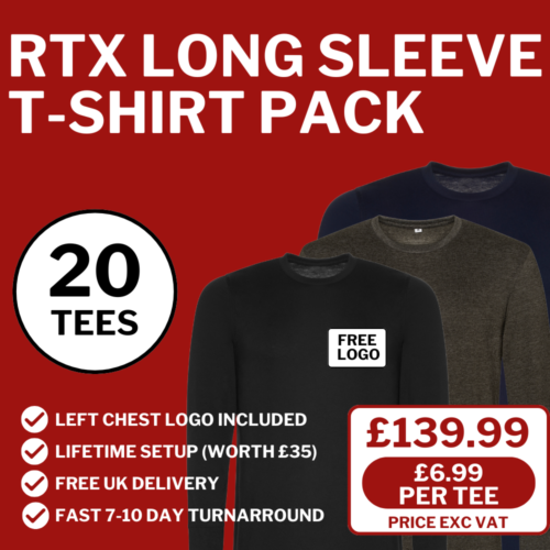 x20 Pro RTX Long Sleeve T-shirt Pack
