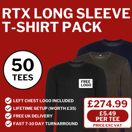 x50 Pro RTX Long Sleeve T-shirt Pack