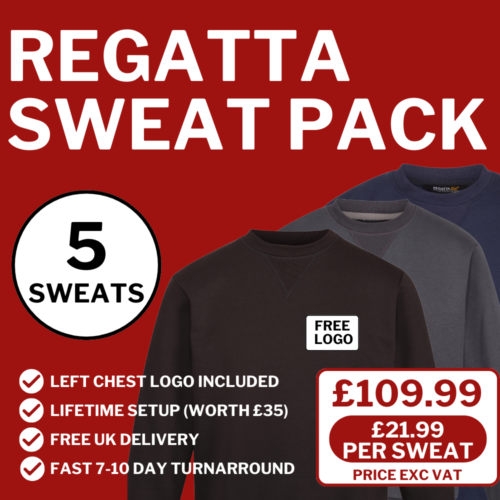 x5 Regatta Sweatshirt Pack