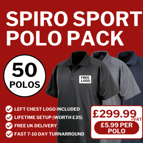 x50 Spiro Sport Polo Pack
