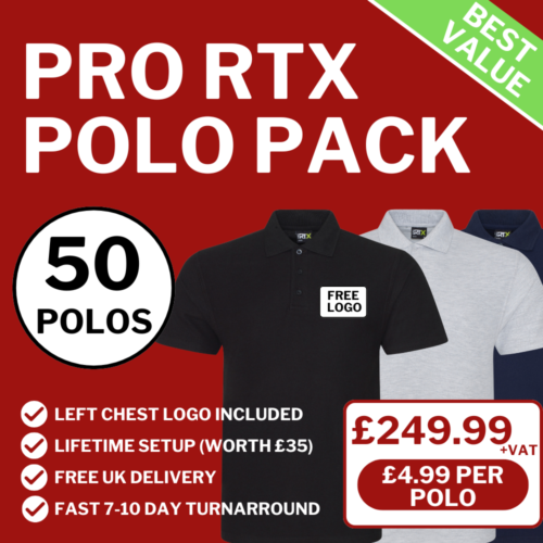 x50 Pro RTX Polo Pack