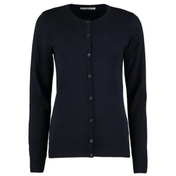 KK355 Ladies Navy Cardigan - Crating Solutions