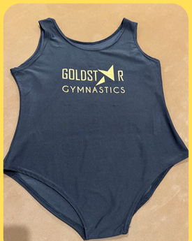 Short Sleeved Leotard - Goldstar