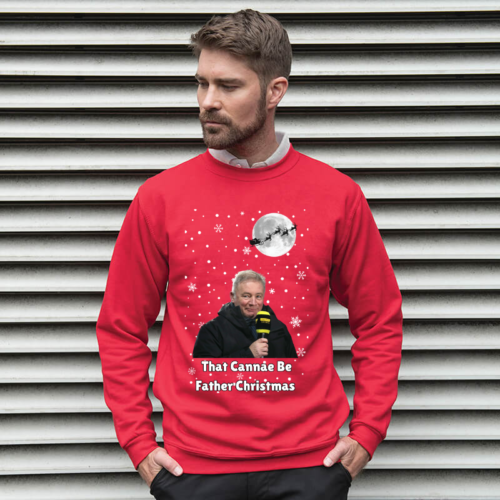 That Cannae be Father Christmas! Ally McCoist Christmas Jumper
