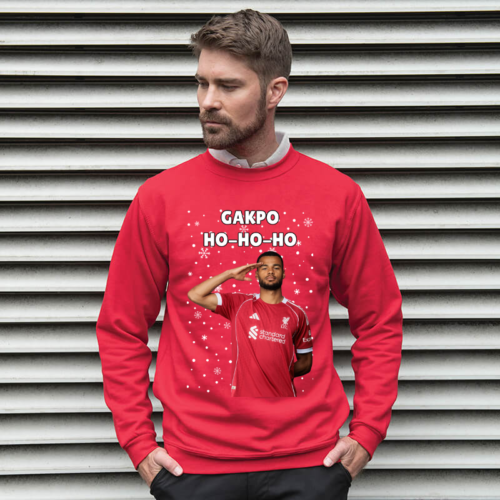 Gakpo Ho-Ho-Ho Liverpool Christmas Jumper