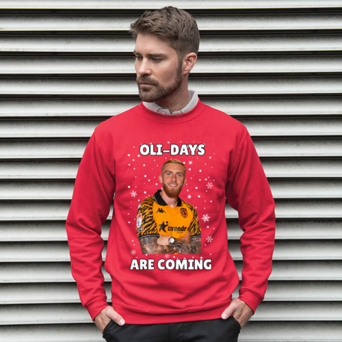 Oli Days are Coming - Oli McBurnie Hull City Christmas Jumper