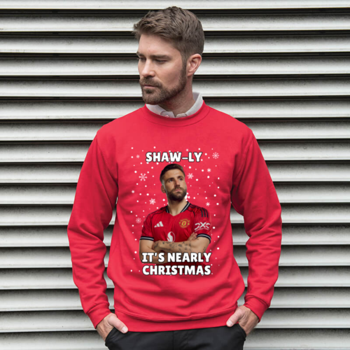 Luke Shaw Man UTD Christmas Jumper