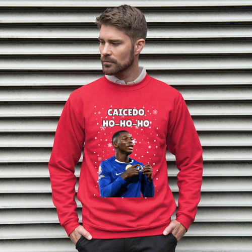 Caicedo ho-ho-ho Chelsea Christmas Jumper
