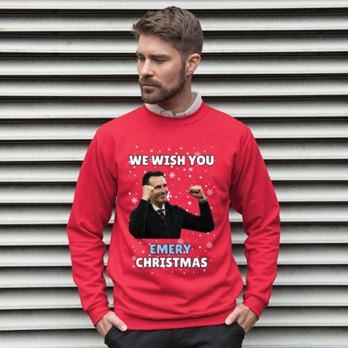 We Wish You Emery Christmas! Unai Emery Christmas Jumper