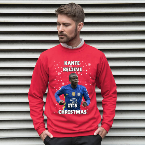 N'Golo Kante Chelsea Christmas Jumper