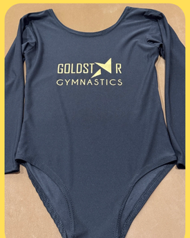 Long Sleeved Leotard - Goldstar