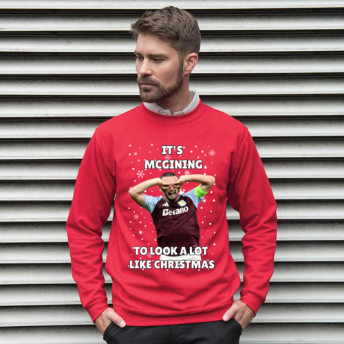 John Mcginn Aston Villa Christmas Jumper