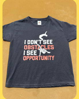 Obstacles Parkour T-Shirt - Goldstar
