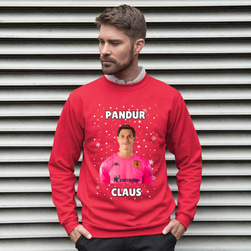 Pandur Clause - Ivor Pandur Hull City Christmas Jumper