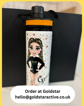 Personalised Water Bottle - Goldstar