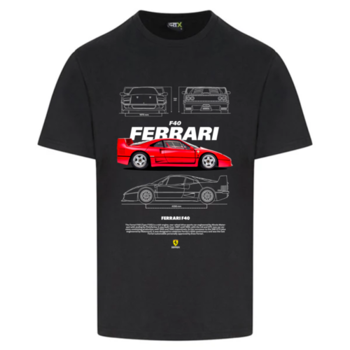 Ferrari F40 T-Shirt, Sweatshirt, Hoodie
