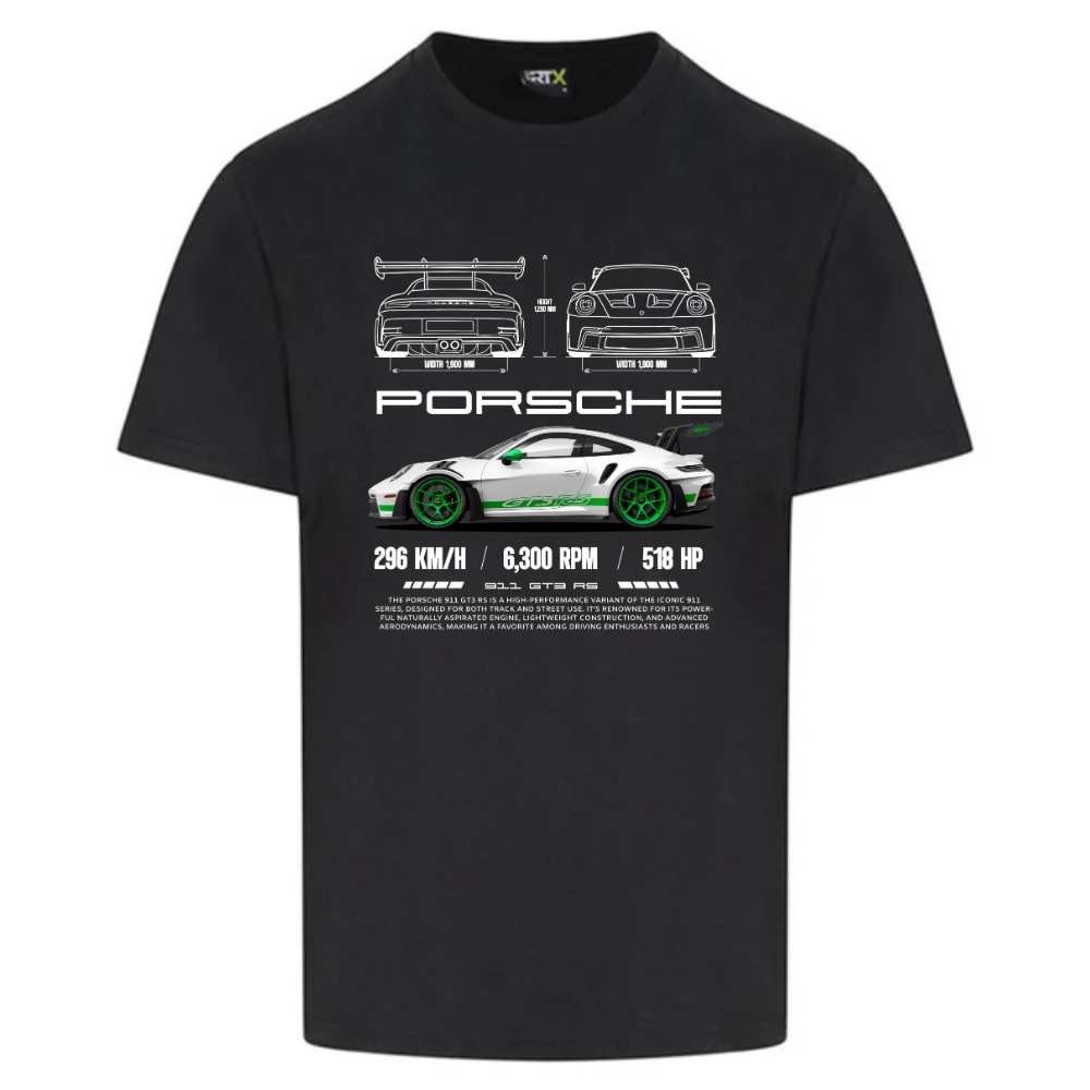 Porsche GT3 RS T-Shirt, Sweatshirt, Hoodie