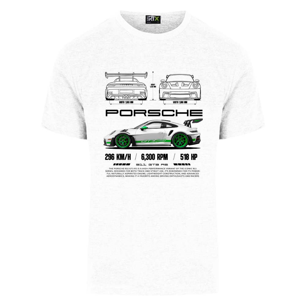 Porsche GT3 RS T-Shirt, Sweatshirt, Hoodie - Image 2