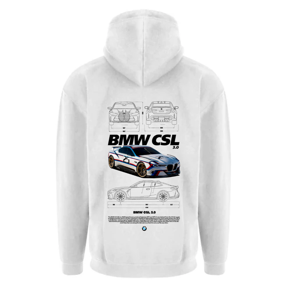 BMW CSL T-Shirt, Sweatshirt, Hoodie - Image 4