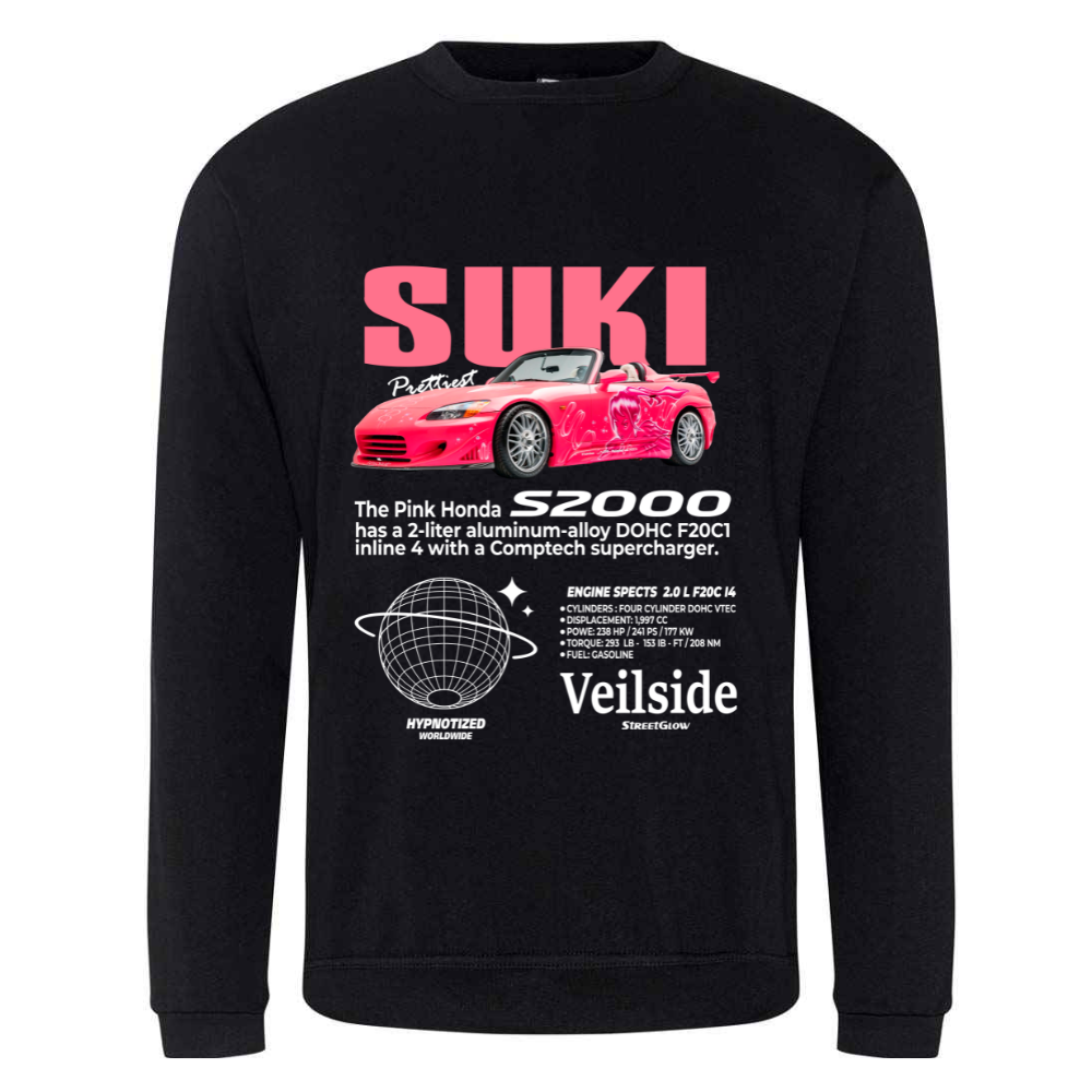 Honda S2000 Suki T-Shirt, Sweatshirt, Hoodie - Image 3
