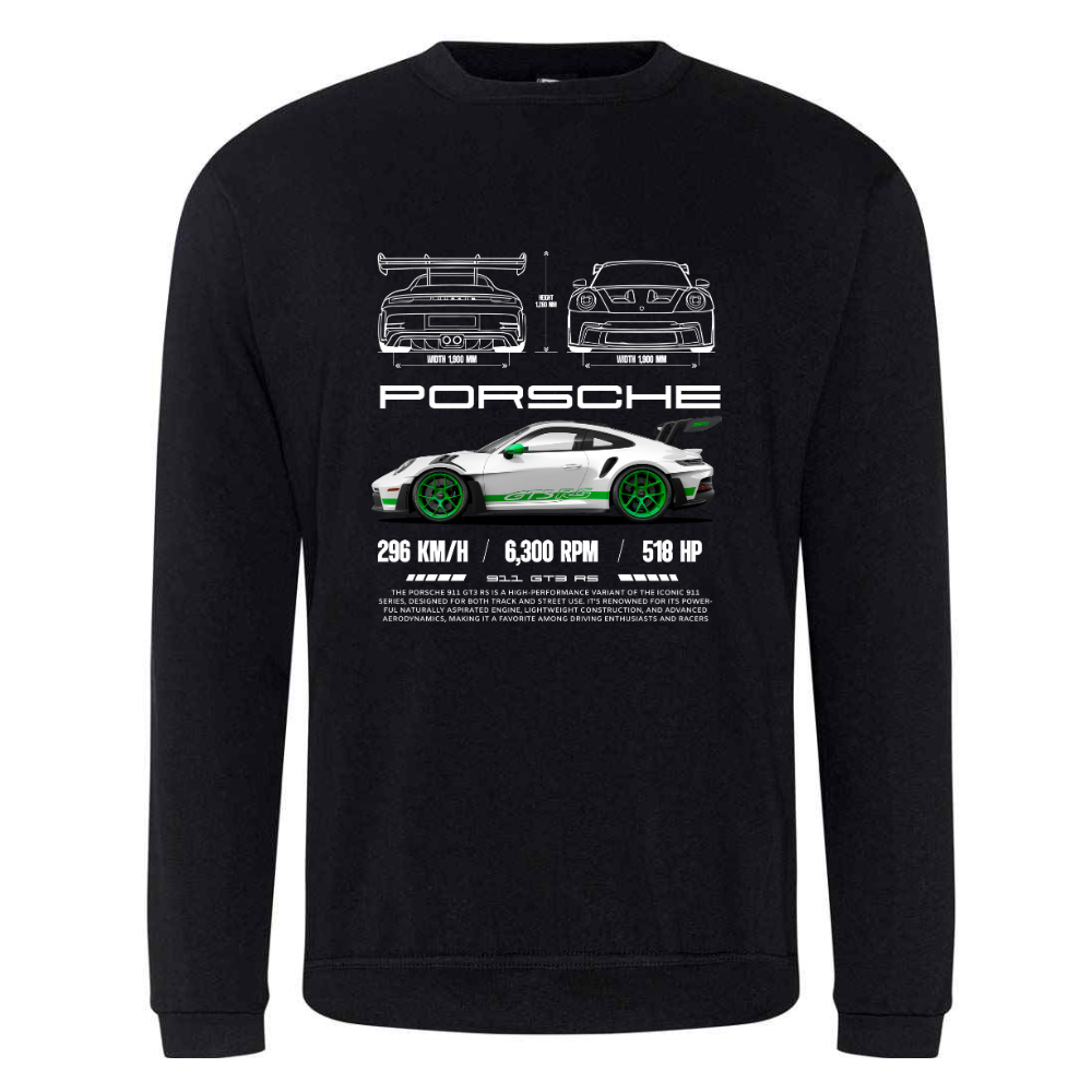 Porsche GT3 RS T-Shirt, Sweatshirt, Hoodie - Image 3