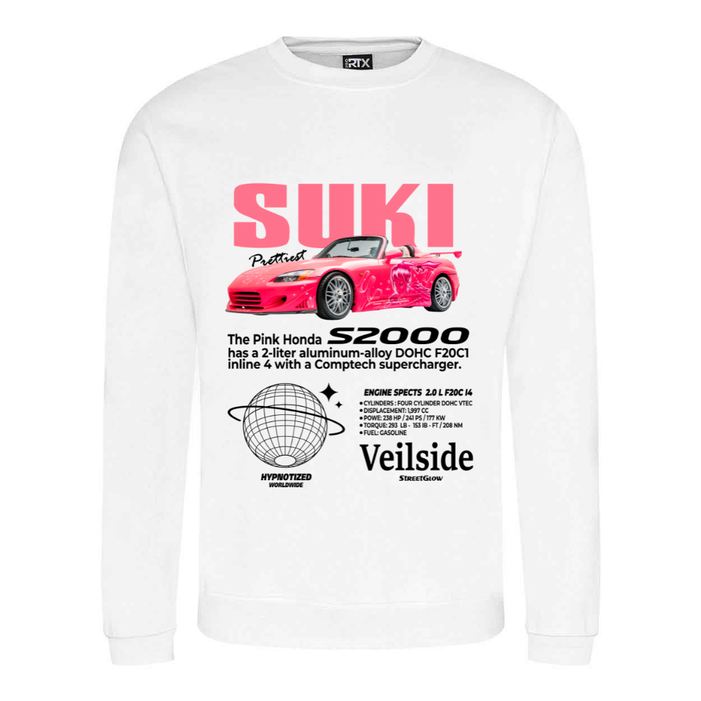 Honda S2000 Suki T-Shirt, Sweatshirt, Hoodie - Image 4