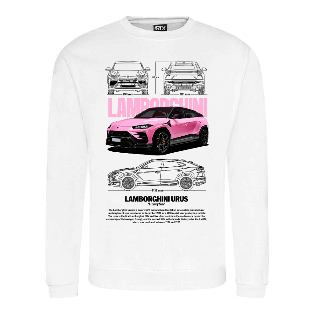 Lamborghini Urus T-Shirt, Sweatshirt, Hoodie - Image 7