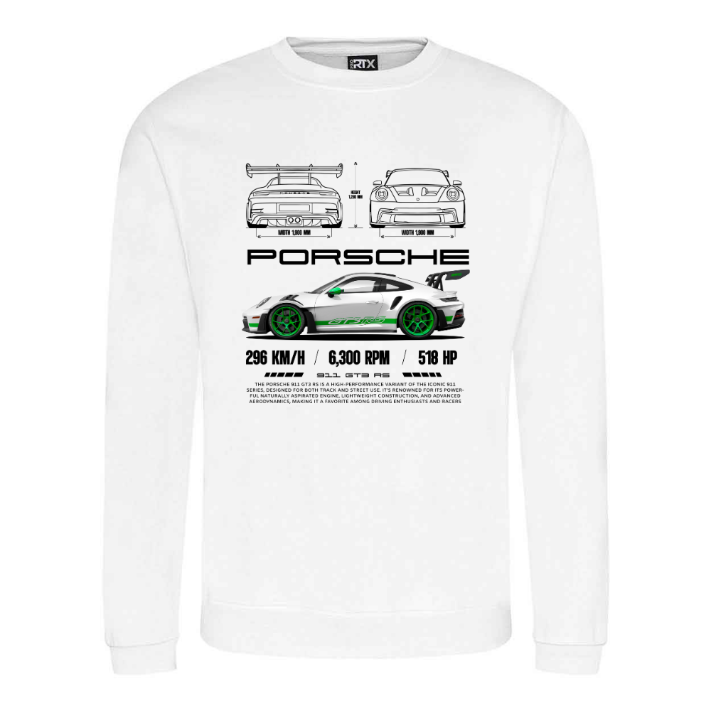 Porsche GT3 RS T-Shirt, Sweatshirt, Hoodie - Image 4