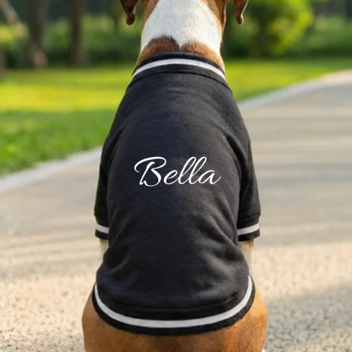 The Classic Personalised Dog Varsity Jacket