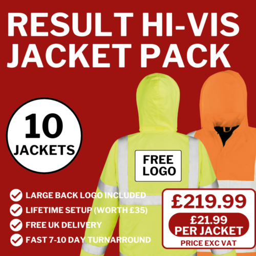 x10 Result Hi-Vis Coat Pack