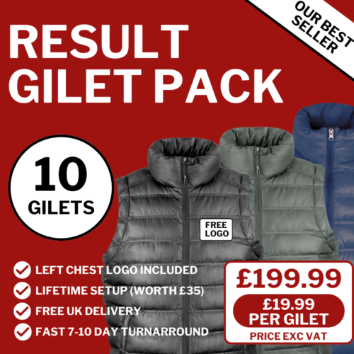 x10 Result Gilet Pack