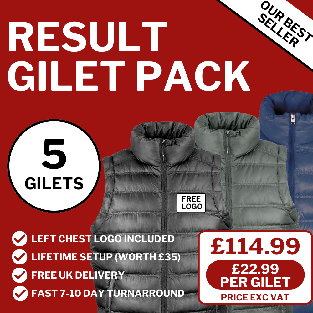 x5 Result Gilet Pack