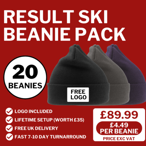 x20 Result Wooly Ski Hat Pack