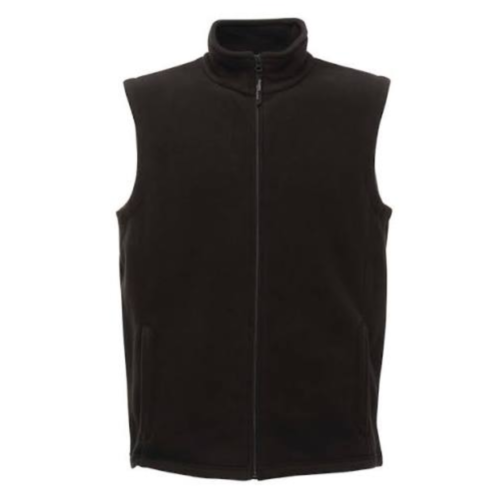 RG185 Black Fleece Gilet - Humber Bridge Garden Centre
