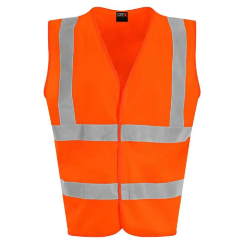 RX700 Orange Event Staff Vest - Humber Bridge Garden Centre