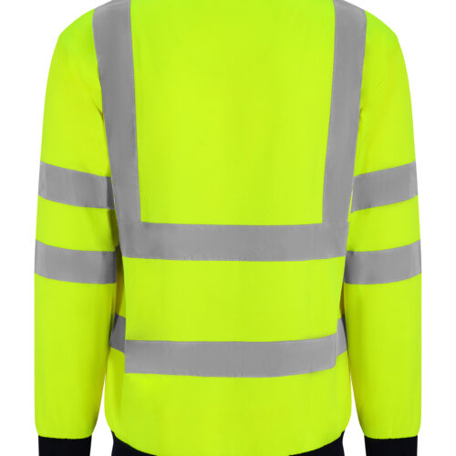 Gem Construction - Yellow/Navy RX730 Hi Vis Sweatshirt